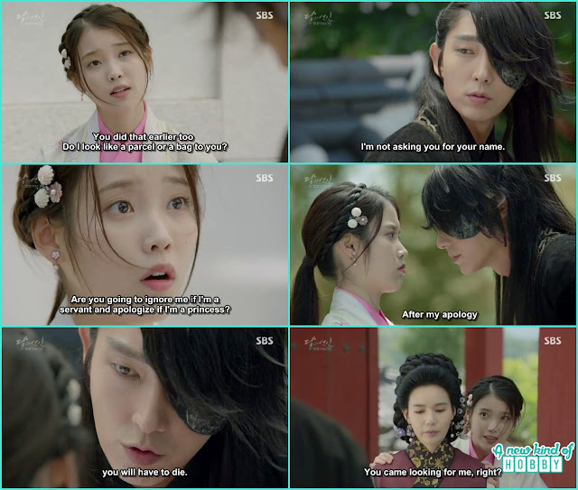  4th princ threaten hae so if you ant an apology you have to die - Moon Lovers: Scarlet Heart Ryeo - Episode 2 Review 