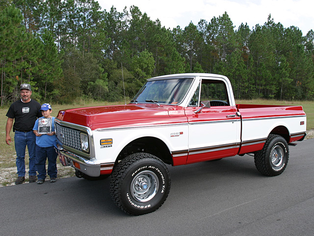 Little '72 Chevy Trucks.