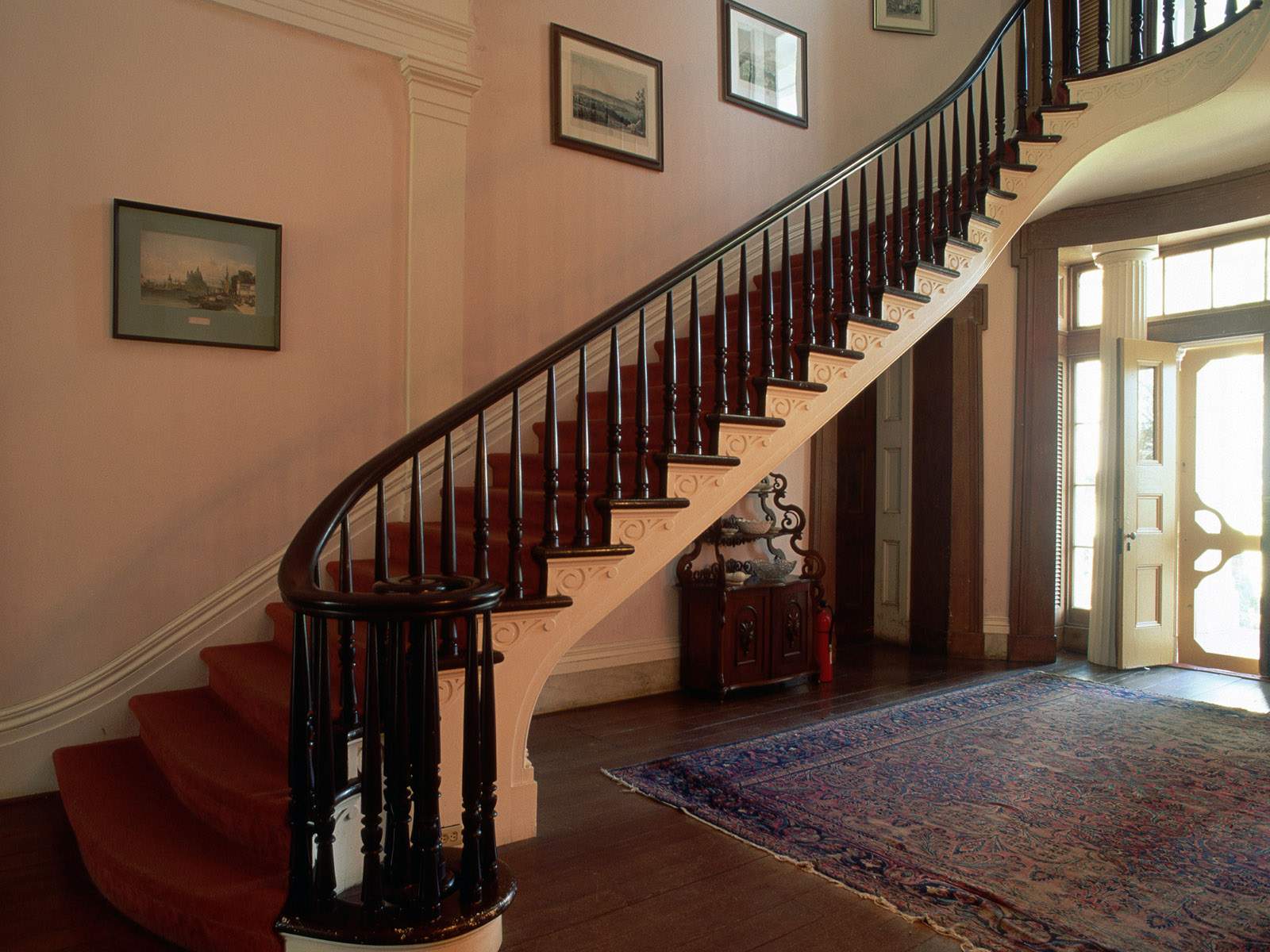 Wood Stair Railing Designs