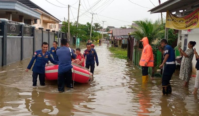 6 Kelurahan Tersebar di 4 Kecamatan di Kota Bengkulu Terendam Banjir 