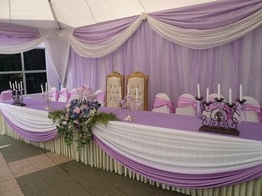 Butik Pengantin Galore Creation Koleksi Hiasan Meja  Makan  