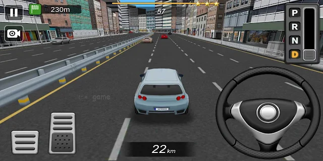 لعبة Traffic and Driving Simulator | لعبة قيادة السيارة وسط الزحام وإتباع قواعد المرور