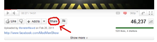 YouTube Share