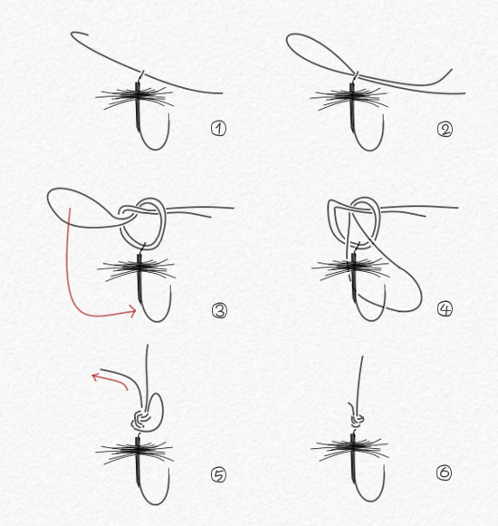テンカラの最強ノット 結び を考える テンカラの最強ノット 結び を考える