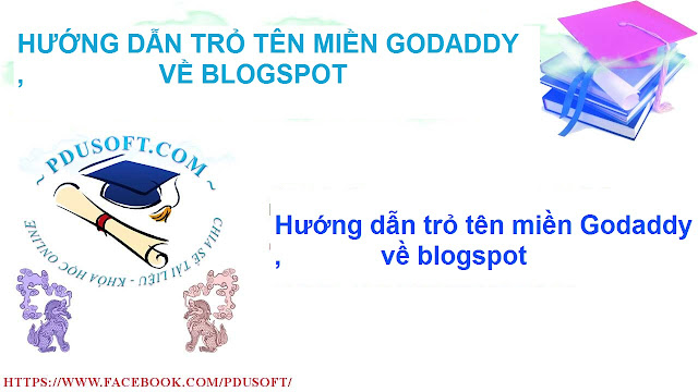 Hướng dẫn trỏ tên miền về Blogspot