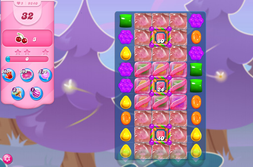 Candy Crush Saga level 9240