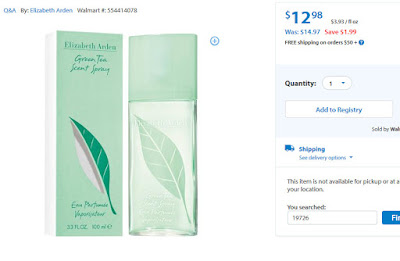 http://www.walmart.com/ip/Green-Tea-By-Elizabeth-Arden-Eau-De-Parfum-Spray-3.-4-Oz/28608127