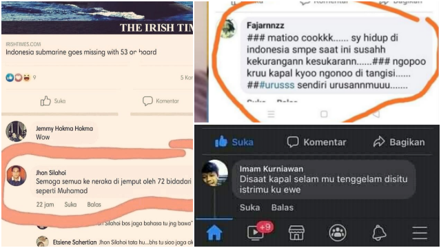 Diusut Polisi, Ini Daftar Akun yang Komen Negatif soal KRI Nanggala