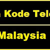 Kode Area Telepon Negara Seluruh Malaysia