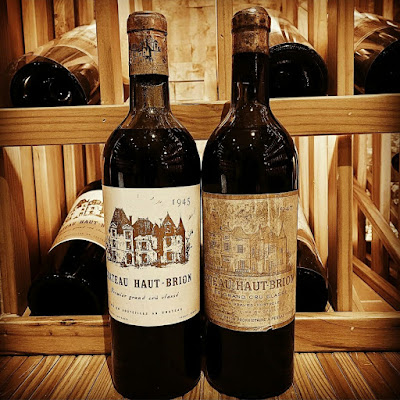 Chateau Haut-Brion 1945 1947  bottles shot by ©LeDomduVin 2020