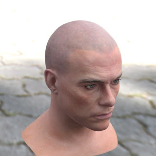 3d model Jean Claude Van Damme