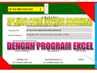 aplikasi excel format pembuatan blangko kuitansi secara otomatis