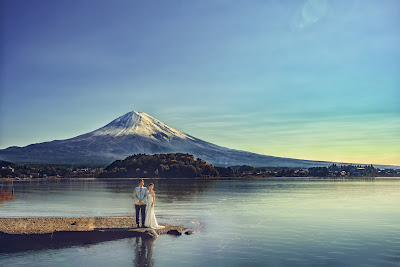 河口湖富士山婚紗