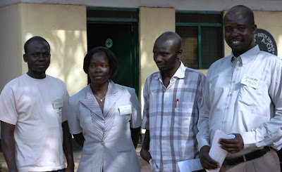 Moses, Agnes, Anthony and Amule are in learning group no three