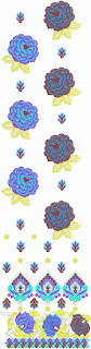 3mm sequins ontwerp Lawn pak