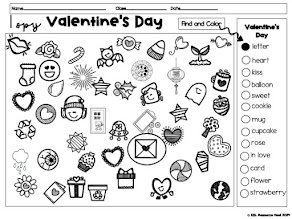 ESL Newcomers Emergent Reader Valentine's Day