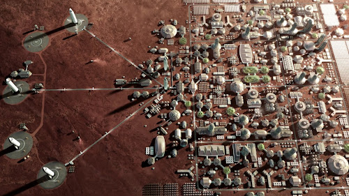 SpaceX Mars City