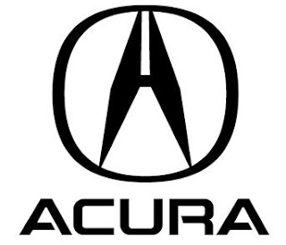 Acura logo, a, letter, h, caliper, black, logo