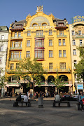 Prague is a city for the Art Nouveau enthusiast, and the Grand Hotel Europa . (dsc )