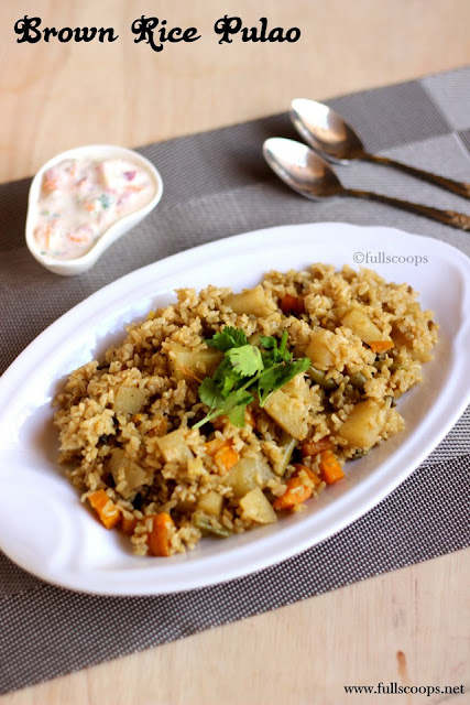 Brown Rice Pulao