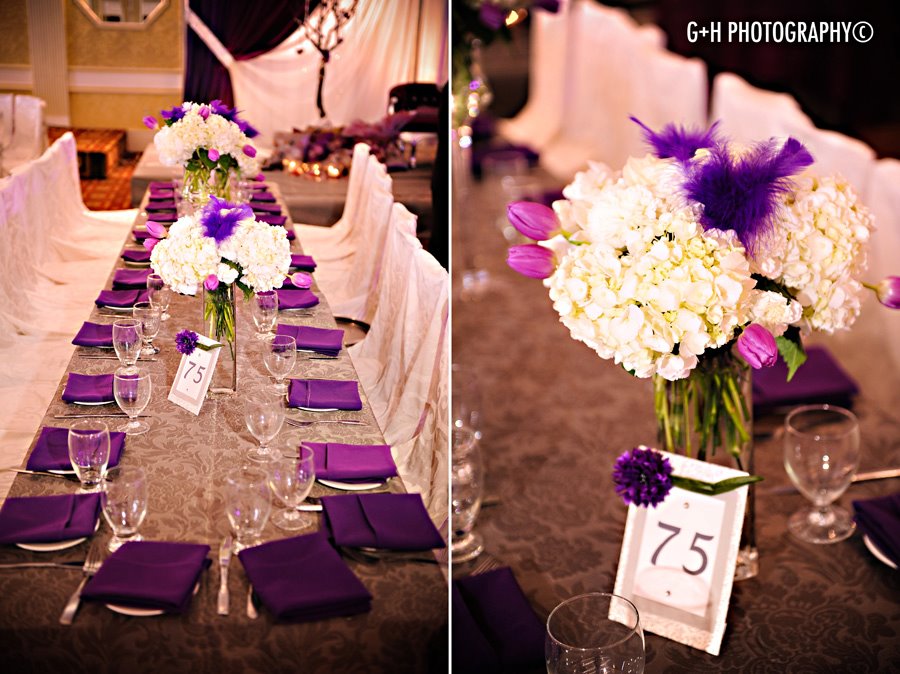Flower and Event Decor Ostrich Feather Centerpieces