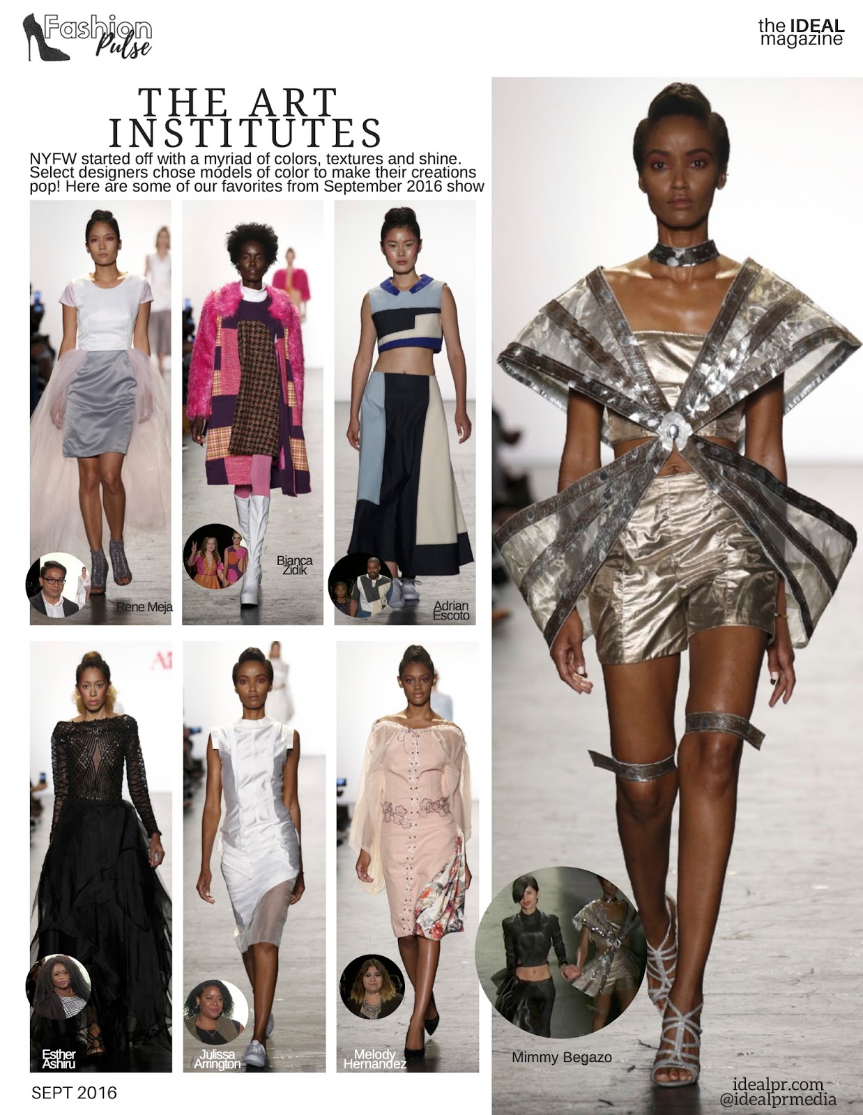 #NYFW The Art Institutes Runway Fashions