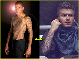 david beckham tattoo