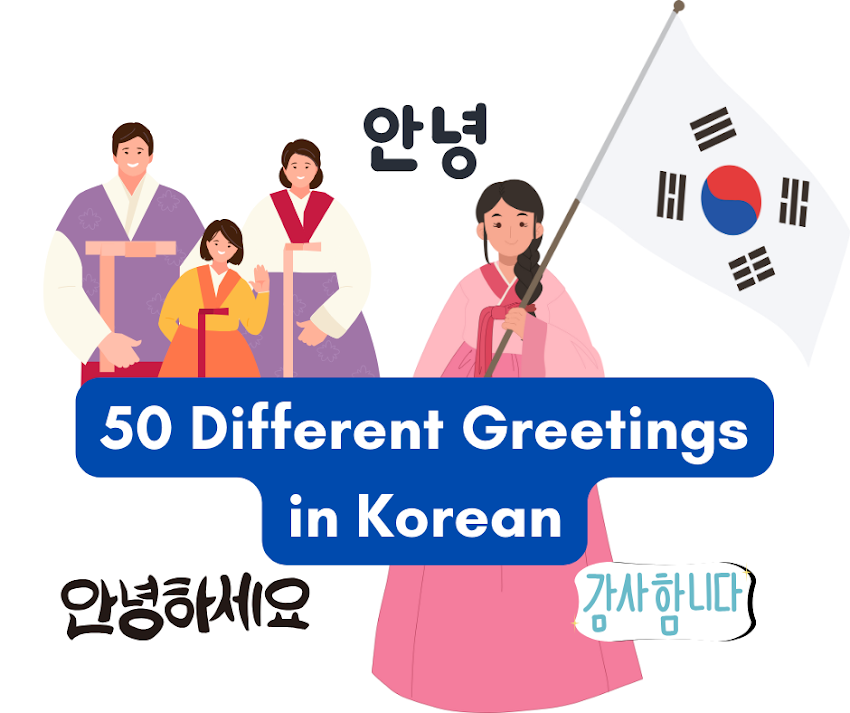 50 Different Greetings in Korean