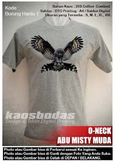 Kaos Burung Hantu 01