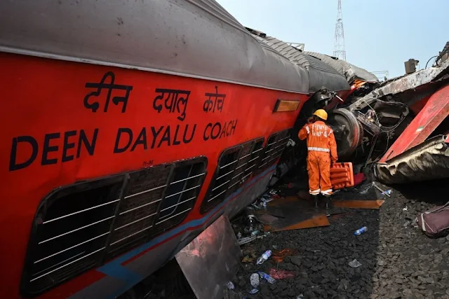 Balasore train accident exact location