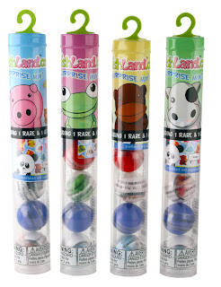 6 pack Sqwishland Squishies Tube