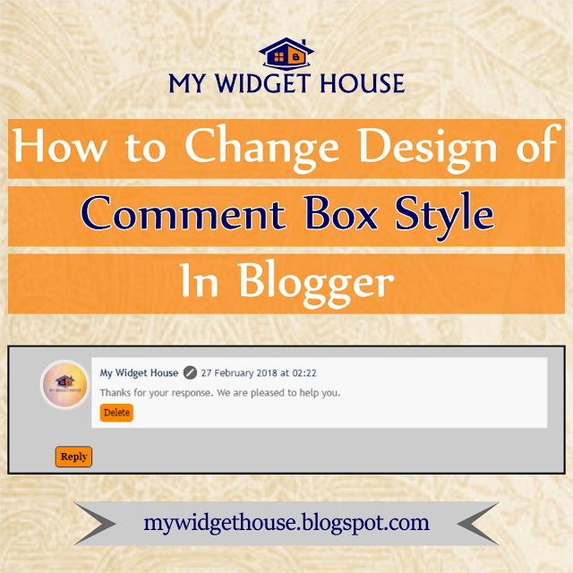 How to change comment box style with CSS - My Widget House