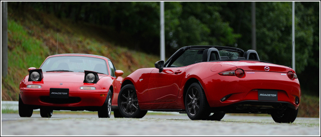 Classic Red Mazda MX-5