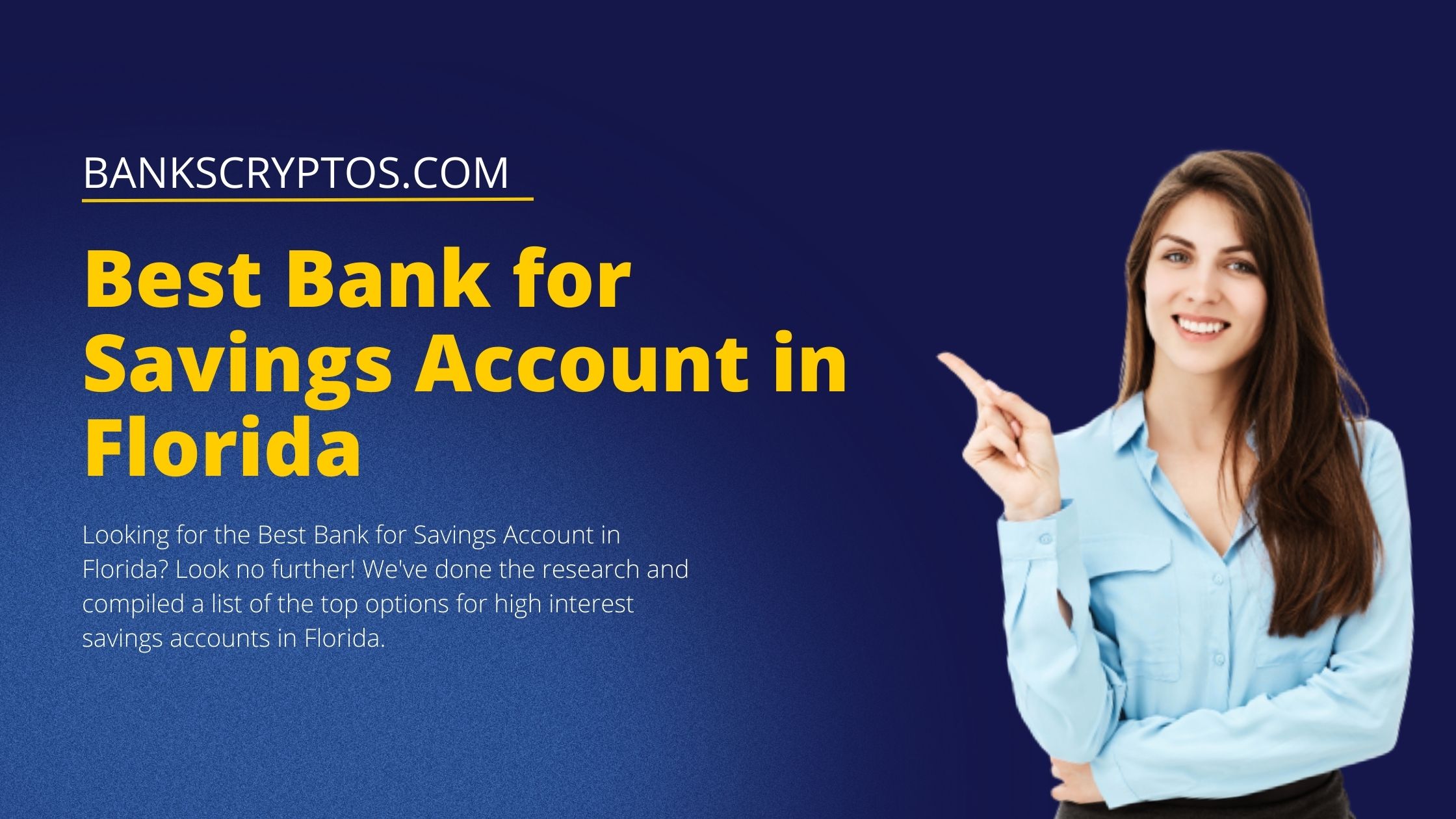 Best Bank for Savings Account in Florida