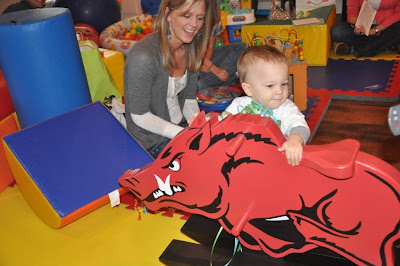 Razorback Rocking Horse