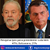 Pesquisa Ipec para presidente: Lula tem 47%; Bolsonaro, 31%