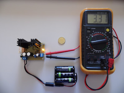 Foto 3 - Modulo regolatore a 3,3 Volt con LM317 - Versione A - di Paolo Luongo