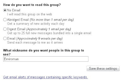 Google group no email subscription