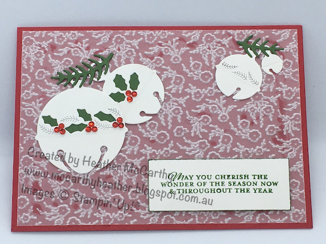 Sounds of The Season Dies, Stampin Up