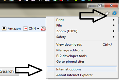 ลบ Cookies ใน Internet Explorer