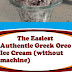 The Easiest Authentic Greek Oreo Ice Cream