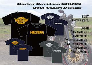 ハーレーダビッドソン XR1200 Tシャツ