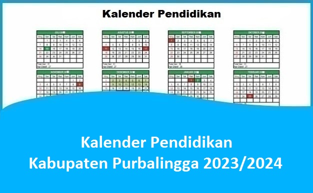 Kalender Pendidikan Kabupaten Purbalingga 2023/2024