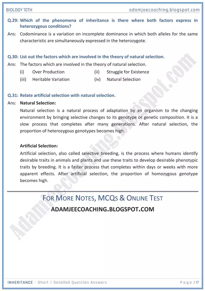 inheritance-short-and-detailed-answer-questions-biology-10th