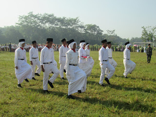 Hari Kemerdekaan, Seluruh Santri Ikuti Upacara