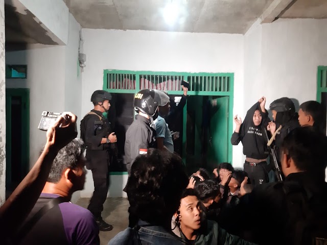 Jamin Rasa Aman dan Kondusif di Kota Balam, Polda Lampung Gelar Patroli Skala Besar
