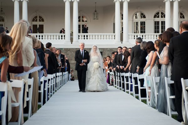 chelsea clinton wedding dress david. The wedding planner was Brian