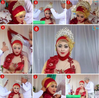 Tutorial Hijab Pengantin