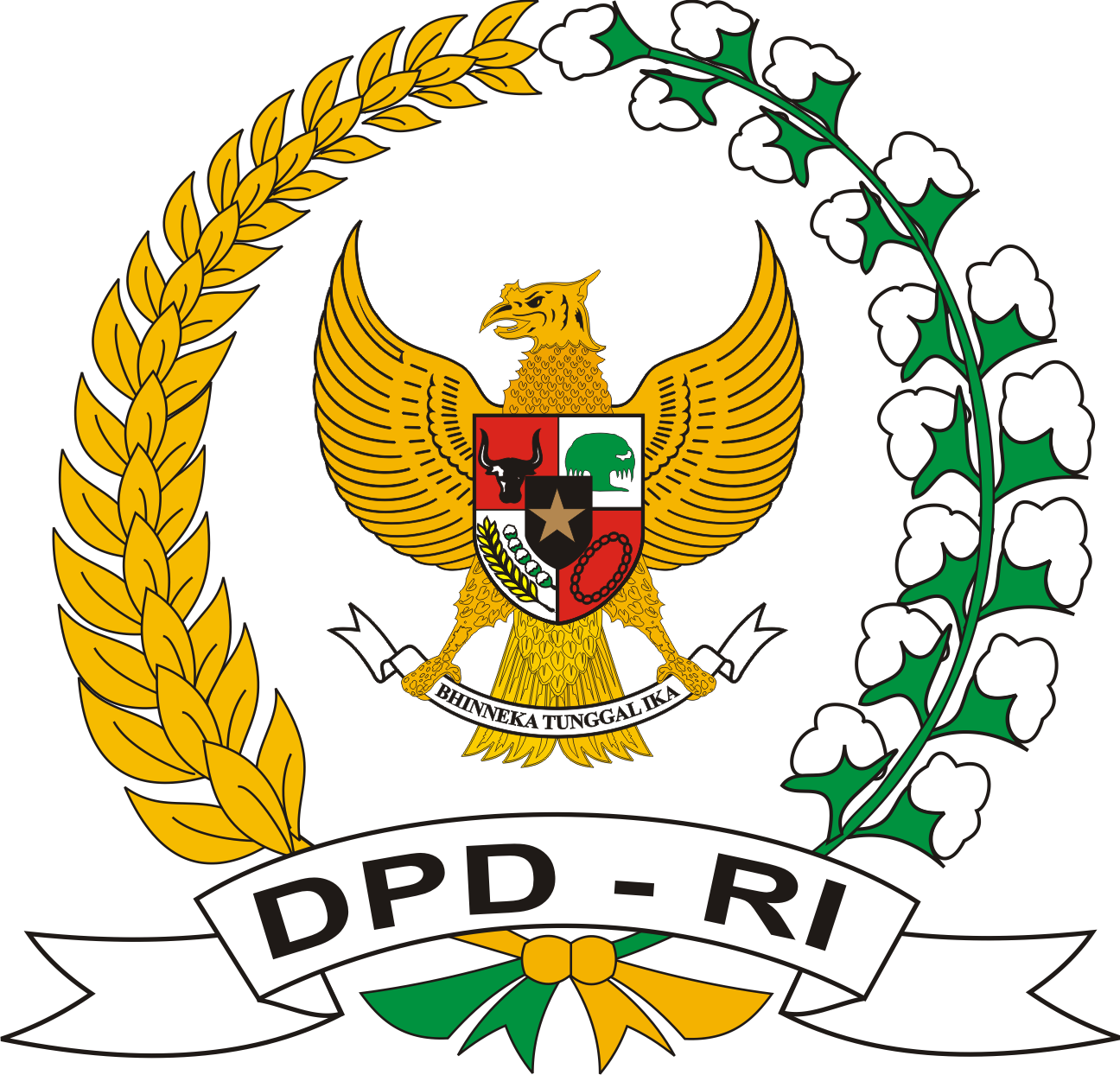 Logo DPR, MPR dan DPD RI - Kumpulan Logo Indonesia