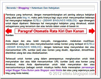 Contoh Artikel Dengan Pengaturan Paragraf Rata Kiri Dan Kanan